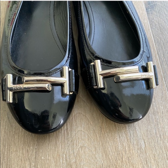 ⭐️HOST PICK⭐️ Tods Double T leather ballet flat - Picture 5 of 8